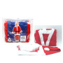 VESTITO BABBO NATALE C/BARBA L/M