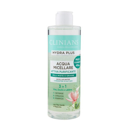 CLINIANS ACQUA MICELLARE 400ML PURIFICAN