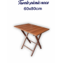 TAVOLO PIEGHEVOLE PIC-NIC 60X80 NOCE