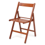 SEDIA PIEGHEVOLE LEGNO NOCE