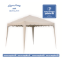 GAZEBO FOLDING POP UP MT.3X3 ECRU
