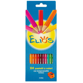 GIOTTO COLORI ELIOS 24PZ+TEMPERAM.