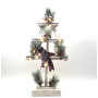 ALBERO RAMI BIANCO PIATTO SU BASE C/VISC