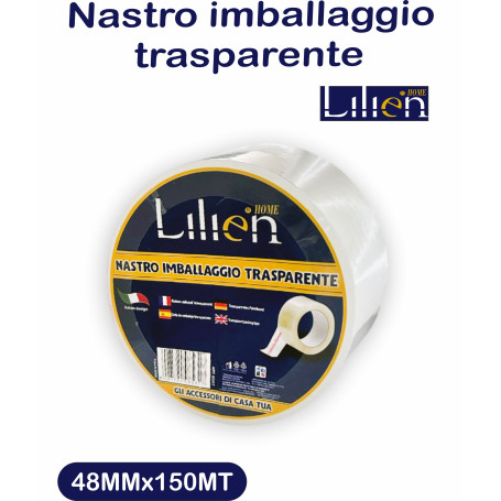 NASTRO IMBALLAGGIO TRASP.48MMX150MT