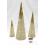 ALBERO CONO SET 3PZ 30/45/60 LED