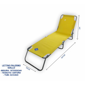 LETTINO MARE PALERMO OXF/ACC. GIALLO