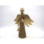 PUNTALE ANGELO ORO H.30CM C/TROMBA