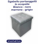 POUF ECOPELLE CONT 7X37X67