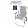 SEDIA RELAX AGRIGENTO ACC/OXF GRIGIO