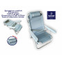 SPIAGGINA CONFORT 5POS ALU/OXF GREY
