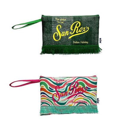 POUCHETTE MARE 28X18 FRANGE