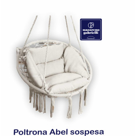 POLTRONA SOSPESA ABEL C/CUSCINI