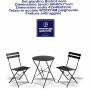 SET GIARDINO BISTROT NERO