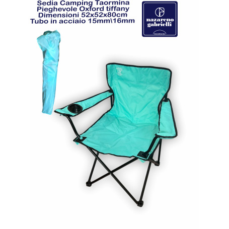 SEDIA CAMPING TAORMINA PIEGH.OXF.TIFFANY