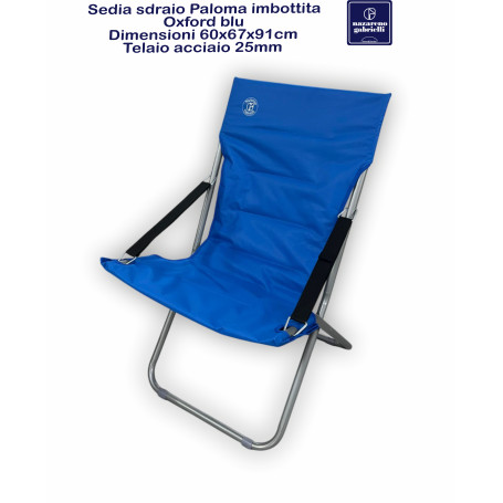 SEDIA CANAPONE PALOMA OXF.BLU