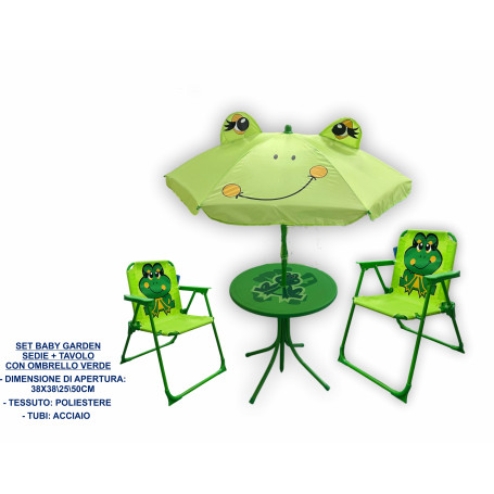 SET BABY FANTASY TAV.C/OMBR.+S.VERDE
