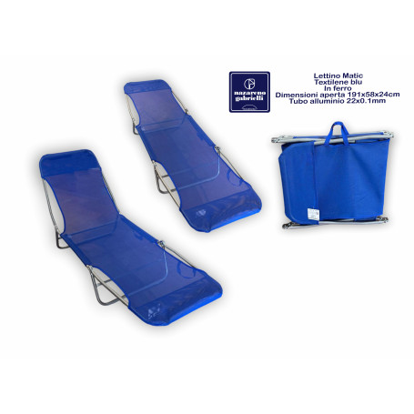 LETTINO MATIC TXT ALLUM.BLUE