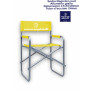 SEDIA REGISTA LOUD ALU/OXF GIALLO