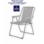 SEDIA RELAX LIPARI ACC/TXT GREY