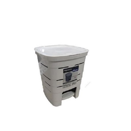 PATTUMIERA C/PED.SIGNATURE 16LT TORTORA