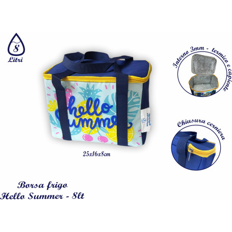 BORSA FRIGO HELLO SUMMER 8LT