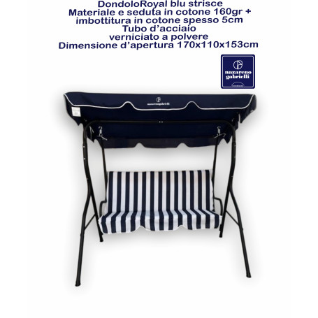 DONDOLO ROYAL 3 POSTI BLU