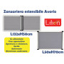 ZANZARIERA ESTENSIBILE 50X70 IVORY