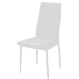 SEDIA PVC "STYLE" 40,5X46X98 BIANCO