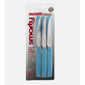 PS SMARTY 6PZ COLTELLO  BISTECCA AZZURRO