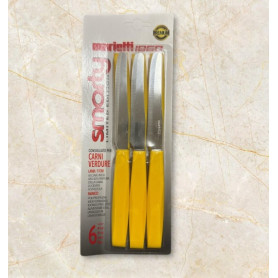 PS SMARTY 6PZ COLTELLO GIALLO