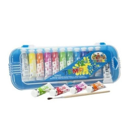 BOX 12 TUBI TEMPERA 10ML COL.ASS.COLORI'