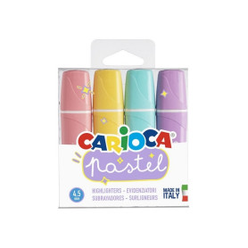 CARIOCA EVIDENZIATORI 4PZ PASTEL