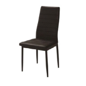 SEDIA PVC "STYLE" 40,5X46X98 NERO