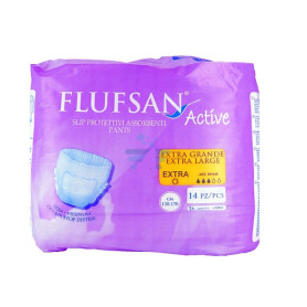 FLUFSAN SLIP INCONT.ACTIVE X14 EX.LARGE
