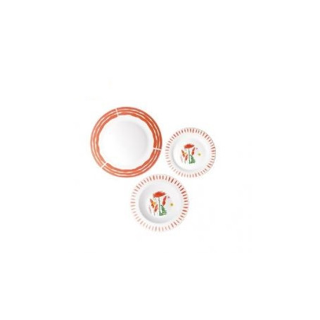 SERVIZIO PIATTI 18PZ CHARME SUMME