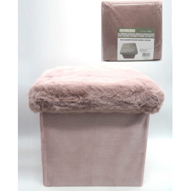 POUF QUADR.PELOSO 38X38 ASS