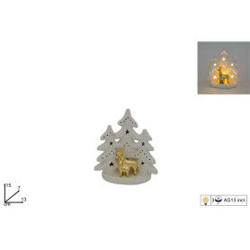SCENARIO ALBERI C/RENNE ORO C/LUCE