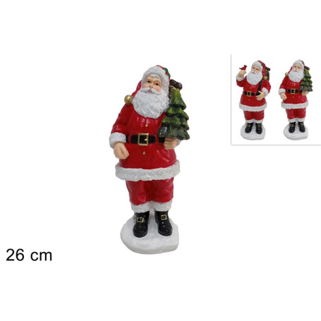 BABBO NATALE 26CM 3ASS