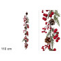 GHIRLANDA C/BACCHE E PIGNE 120CM