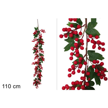 GHIRLANDA C/BACCHE 110CM