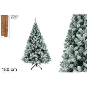 ALBERO DI NATALE SNOW ECO 180CM 450PUNTE