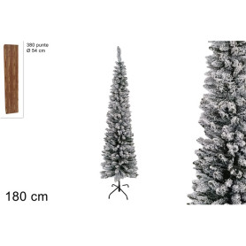 ALBERO SLIM 180 CM 380 PUNTE INNEVATO
