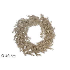 DIETROPORTA 40CM RAMI GLITTERATI