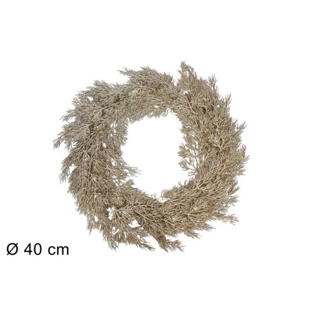DIETROPORTA 40CM RAMI GLITTERATI