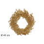 DIETROPORTA 40CM RAMI GLITTERATI ORO