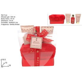 CONFEZIONE REGALO BEAUTY CON SET 3 PZ