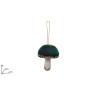 APPENDINO FUNGO 8CM VERDE VELLUTO