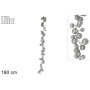 GHIRLANDA 60PALLINE 180CM SILVER