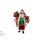 BABBO NATALE CON PACCHI REGALO 27CM