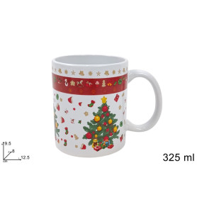 TAZZONE 325ML CON DECORO NATALIZIO